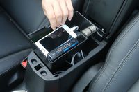 FMtoppeak Black Car Armrest Storage Box for Jeep Renegade 2015Up 1pcs