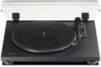 Teac TN100B Belt Drive Turntable Preamp and USB, Black
