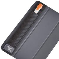 Stylus Sling Wide Stylus Holder for Larger Styluses, Compatible with Pencil 53, Logitech Crayon, 10mm Wide styluses, Black (7.9-inch)