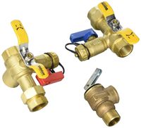 Webstone 44443WPR3 IPS LF ISO W/30 PSI PRV 3/4 E2 EXP Tankless Water Heater Service Valves 4444W Series
