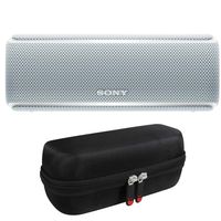 Sony SRS-XB21 Portable Wireless Bluetooth Speaker Travel Case (White)