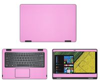 Decalrus - Protective Decal for Acer Spin 5 SP513-51 (13.3" Screen) Laptop Pink Carbon Fiber Skin Skins Decal wrap CFacerSpin5_sp513Pink