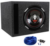 Boss Audio P106DVC Phantom 10" 2100w DVC Car Subwoofer+Vented Sub Box Enclosure