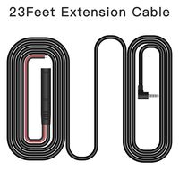 TOGUARD 10'' Mirror Dash Cam(CE60) Extension Cord 23 Feet for Backup Camera