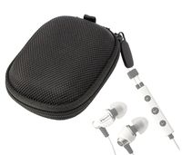 DURAGADGET Hard Black EVA Protective Storage Case - Compatible with Klipsch Image S4i