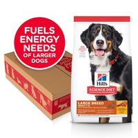 Hill's Science Diet Dry Dog Food, Adult, Large Breed, Chicken & Barley Recipe, 35 LB Bag