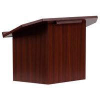 Flash Furniture Foldable Tabletop Lectern in Mahogany