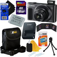 Canon PowerShot SX620 HS 20.2 MP Wi-Fi Digital Camera with 25x Optical Zoom & HD 1080p Video (Black) International Version + 9pc 16GB Accessory Kit w/HeroFiber Gentle Cleaning Cloth