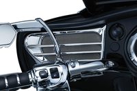 Kuryakyn 5630 Motorcycle Accent Accessory: Speaker Grills for 2014-16 Indian Chieftain & Roadmaster Motorcycles, Chrome, 1 Pair
