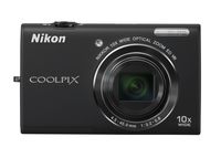 Nikon COOLPIX S6200 16 MP Digital Camera with 10x Optical Zoom NIKKOR ED Glass Lens and HD 720p Video (Black)