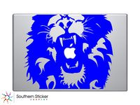 Roaring Lion 13'' Symbol Vinyl Car Sticker Silhouette Keypad Track Pad Decal Laptop Skin Ipad Macbook Window Truck Motorcycle