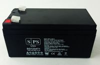 12V 3.4AH Sealed Lead Acid (SLA) Replacement Battery for BB BP3-12 - SPS Brand