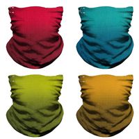 NTBOKW Face Mask for Dust Sun UV Wind Seamless Bandana Headband Neck Gaiter Rave Face Mask for Festival Party Riding Motorcycle Riding Fishing Tube Mask for Men Women (4 Pack Grid 03)
