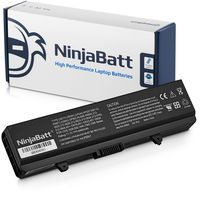NinjaBatt Laptop Battery for Dell Inspiron 1525 1526 1545 1546 1440 1440n Vostro 500 X284G PP29L PP41L GW240 M911G 312-0625 312-0626 GP252 GW252 RN873 RU573 RW240 XR693 - [6 Cells/4400mAh/48Wh]