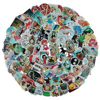 100Pack Miyazaki Hayao Animation Film Theme Stickers Set Random Sticker Decals for Water Bottle Laptop Cellphone Bicycle Motorcycle Car Bumper Luggage Travel Case. Etc (Miyazaki Hayao)