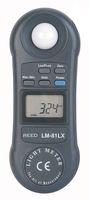 REED Instruments LM-81LX Compact Light Meter, 20,000 Lux / 2,000 Foot Candles (Fc)