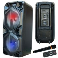 EMB PKL3901BT 2000 Watts Rechargeable PA Speaker w/Bluetooth, Light, Echo + Remote Control