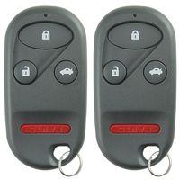 KeylessOption Keyless Entry Remote Control Car Key Fob Replacement for OUCG8D-344H-A (Pack of 2)