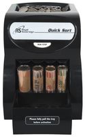 Royal Sovereign Electric Coin Sorter, Patented Anti-Jam Technology, 1 Row of Coin Counting (QS-1AC)