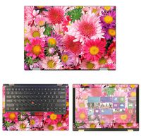 decalrus - Protective Decal Floral Skin Sticker for Lenovo ThinkPad Yoga L380 (13.3" Screen) case Cover wrap LEthnkpadYoga_L380-211