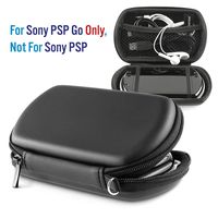 Insten For PSP Go Case , Premium Hard New Black Airform Carrying Case Compatible with Sony PSP Go PSPGo Console Gamer Accessory