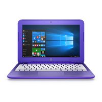 (Discontinued) HP Stream 11.6-Inch Laptop (Intel Celeron, 2 GB RAM, 32 GB SSD, Violet Purple) with Office 365 Personal for One Year