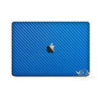 SopiGuard Metallic Laguna Blue Carbon Fiber Vinyl Skin Full Body for Apple MacBook Air 13