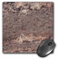 3dRose LLC 8 x 8 x 0.25 Inches Mouse Pad, Juparana Crema Bordeaux Granite Print (mp_97956_1)