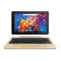 RCA 10 inches Quad Core Tablet with Keyboard Touchscreen WiFi 16G Storage Android 7.0 (Gold) (Renewed)