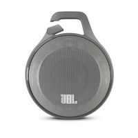 JBL Clip Portable Bluetooth Speaker With Mic (Grey) (Certified Refurbished)