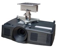PCMD, LLC. Projector Ceiling Mount Compatible with Optoma EH330 EH331 GT760A HD142X HD29Darbee W340 with Lateral Shift Coupling (5-Inch Extension)
