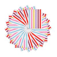 Sunmns 20 Sheets Photo Picture Corners Self Adhesive Stickers for Fujifilm Instax Mini Wide Film, Polaroid Zink