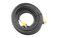 SPT Security Systems 93-VP50B3 50' Premade Premium Siamese Power, Video & Audio Cable (Black)