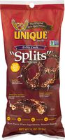 Unique Pretzels - Extra Dark "Splits" Pretzels, Delicious Vegan Snack Pretzels Individual Pack, Large OU Kosher Pretzels, 11 Ounce Bag