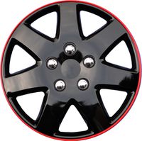 Drive Accessories KT-962-15IB+R, Toyota Paseo, 15" Ice Black Replica Wheel Cover, (Set of 4)