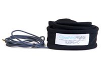 CloudNineNights Ultra-Thin Sleep Band, Super Slim Sleep Headphones - Most Comfortable Headphones for Sleeping - Perfect for Air Travel, Relaxation, Meditation & Insomnia - Black