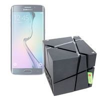 DURAGADGET Magic Cube Wireless Mini Portable Speaker - Compatible with The Samsung Galaxy S6 Edge