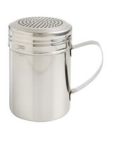 Mrs. Anderson's Baking Dredger Flour Duster with Handle, Stainless Steel, 9-Ounce Capacity