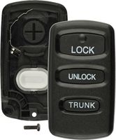 Discount Keyless Entry Remote Control Car Key Fob Shell Case Button Pad Cover For Mitsubishi Galant E4EG8D-522M-A