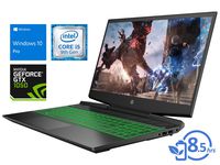 HP Pavilion 15 Gaming Laptop, 15.6" FHD Display, Intel Core i5-9300H Upto 4.1GHz, 64GB RAM, 1TB NVMe SSD + 1TB HDD, NVIDIA GeForce GTX 1050, HDMI, Card Reader, Wi-Fi, Bluetooth, Windows 10 Pro