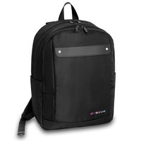 J World New York Beetle Laptop Backpack, Black, One Size