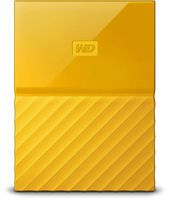 Western Digital 2TB Yellow My Passport Portable External Hard Drive - USB 3.0 - WDBS4B0020BYL-WESN