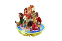 Santoro Pirouettes Ragdolls 3D Pop up Card