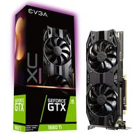EVGA GeForce GTX 1660 Ti XC Ultra Gaming, 6GB GDDR6, HDB Fan Graphics Card 06G-P4-1267-KR