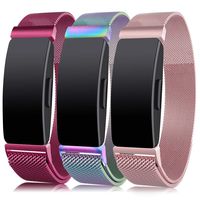 Find-MyWay Compatible with Fitbit Inspire HR Bands/Inspire Band, Inspire Accessories Wristband for Women Men Small Large Bracelet Strap Compatible with Fitbit Inspire Fitness Tracker