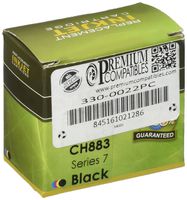 Premium Compatibles Inc. 330-0022PC Ink and Toner Replacement Cartridge for Dell Printers, Black