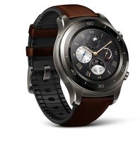 Huawei Watch 2 Classic Smartwatch - Ceramic Bezel- Brown Leather Strap(US Warranty)