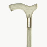 Harvy Ladies Small Derby Lucite Cane