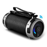 Pyle Portable Speaker, Boombox, Bluetooth, Rechargeable Battery, Digital Sound Amplifier, SD/FM Radio, 2.1 Channel Hi-Fi Active Stereo Speaker System, Built-in Flashing LED Party Lights(PBMSPG16)