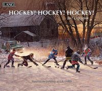 Lang 2017 Hockey Hockey Hockey Wall Calendar, 13.375 x 24 inches (17991001916)